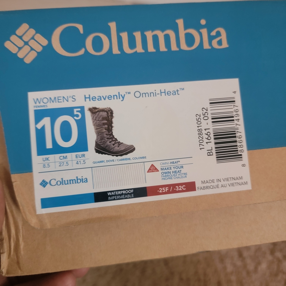 Columbia Women's Heavenly Omni-Heat Boots - Dove Gray